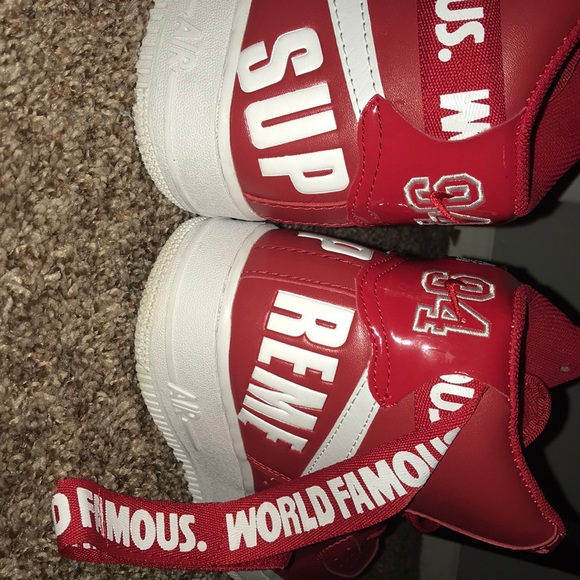 “SUPREME” Nike Air Force 1 world famous - Picture 5 of 5